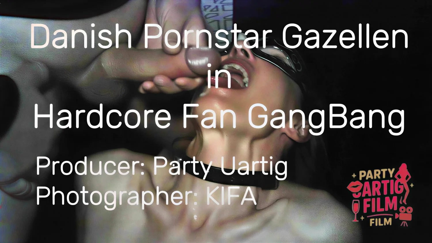 Danish Pornstar Gazellen in Hard Core Fan Gangbang - Movie soon to be relased. main image