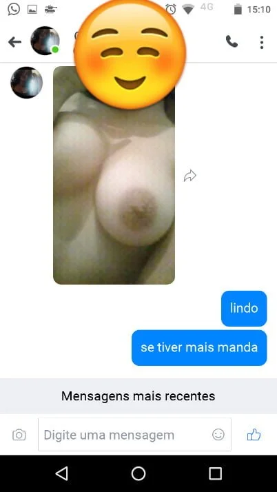 Novinha crente mandando nudes no Messenger image 12