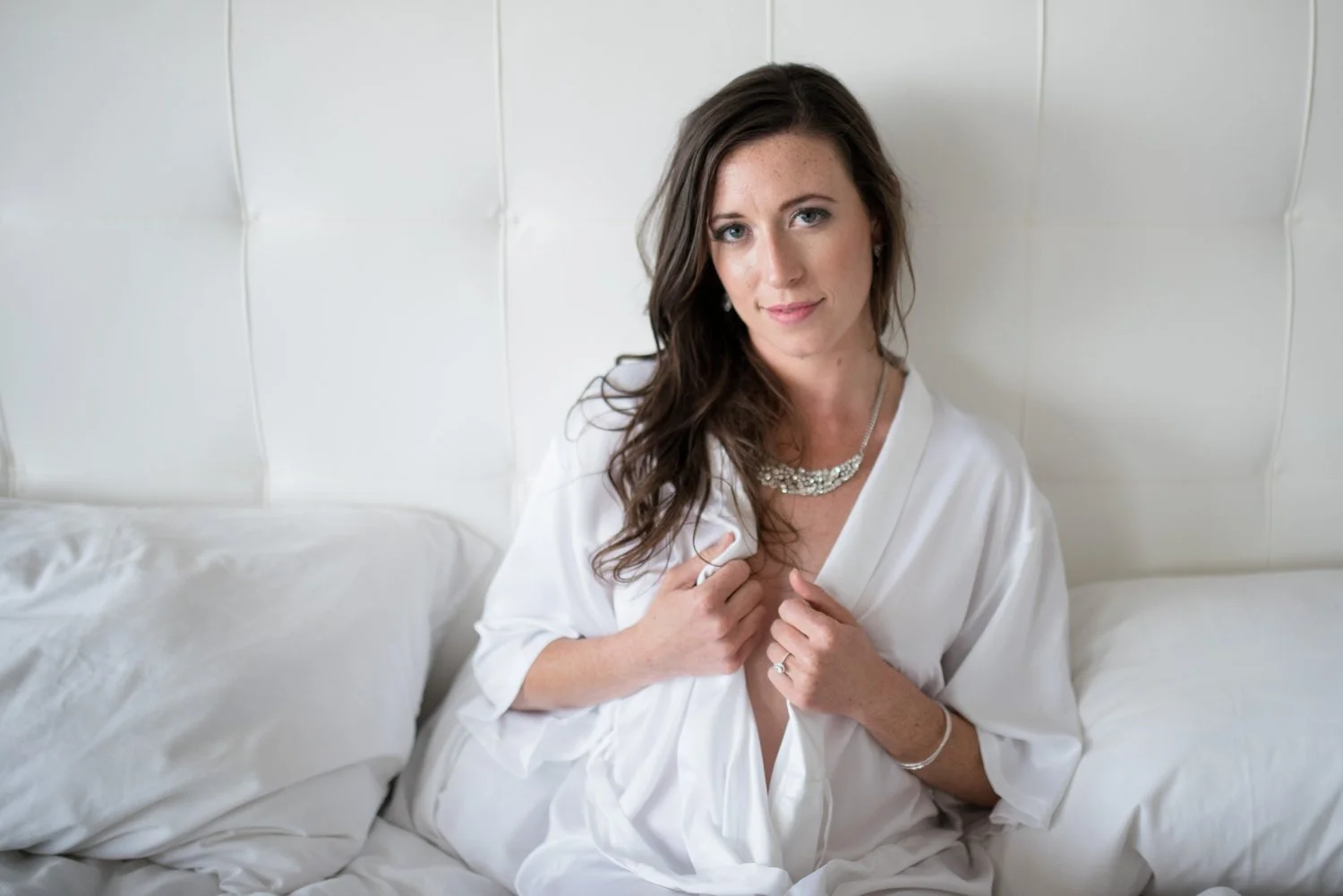 Shy Wife Amanda Works up the Courage to Show Her Tits in Boudoir Shoot Pt.1 image 22