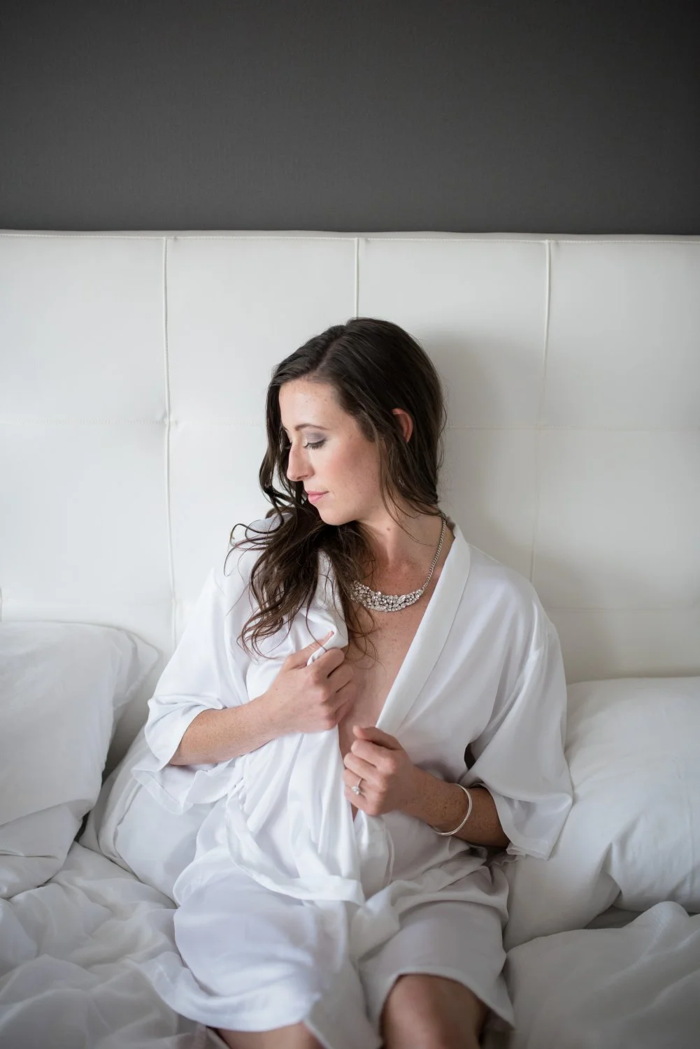 Shy Wife Amanda Works up the Courage to Show Her Tits in Boudoir Shoot Pt.1 image 27