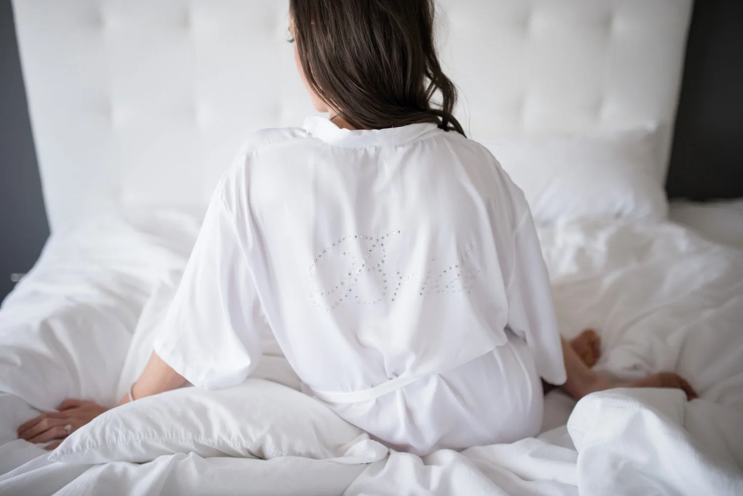 Shy Wife Amanda Works up the Courage to Show Her Tits in Boudoir Shoot Pt.1 image 35