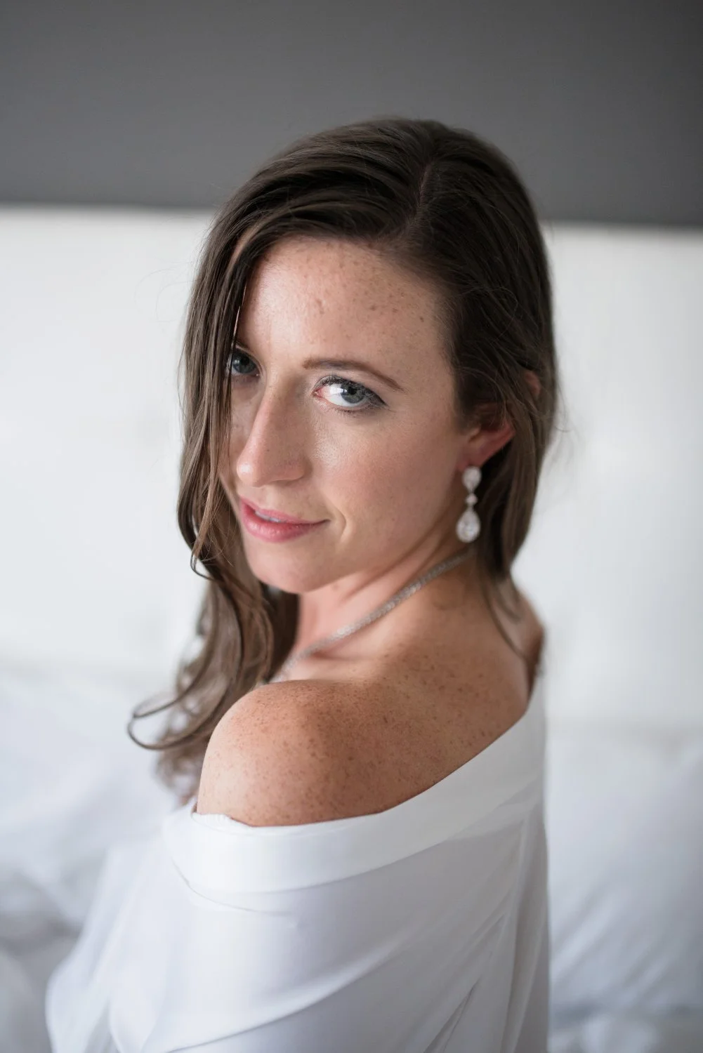 Shy Wife Amanda Works up the Courage to Show Her Tits in Boudoir Shoot Pt.1 image 48