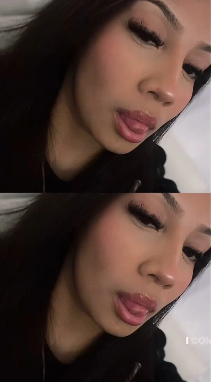 Sexy lip latina image 2