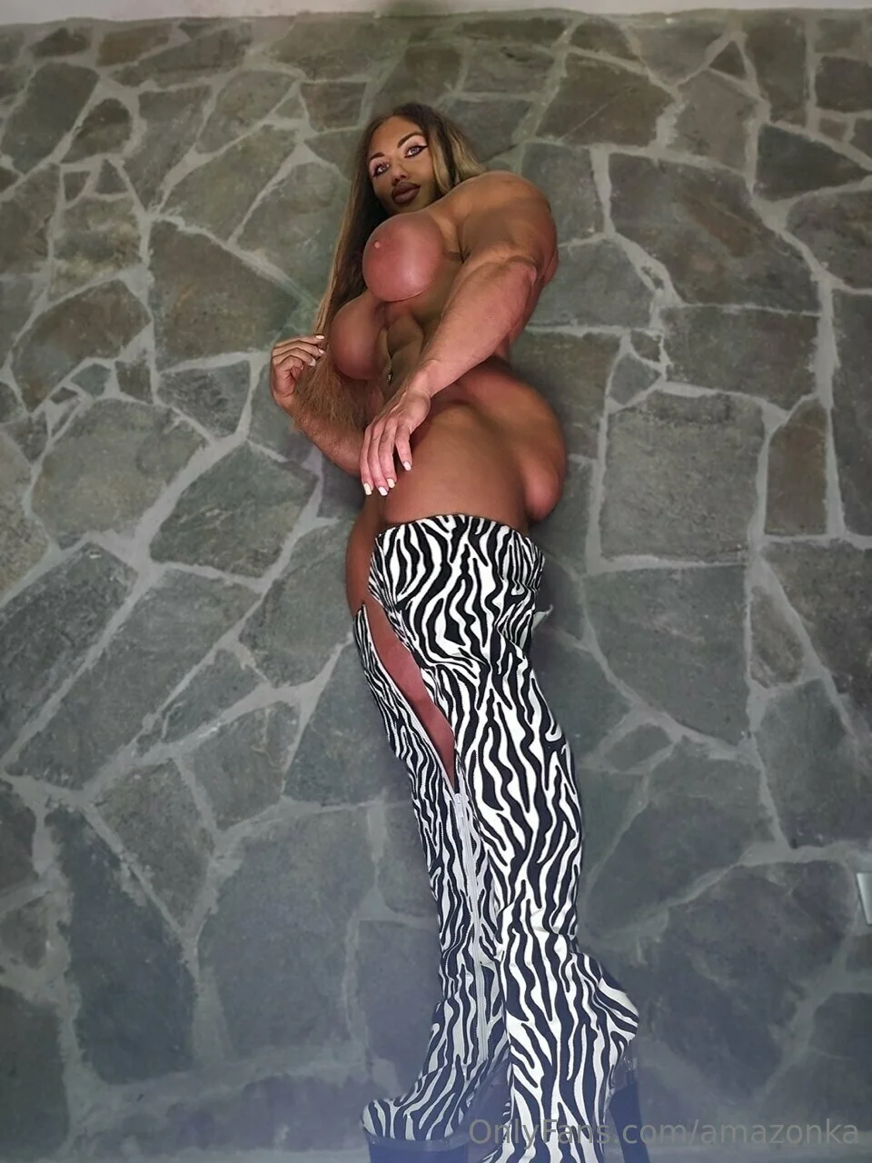 hypertrophic muscle zebra image 2