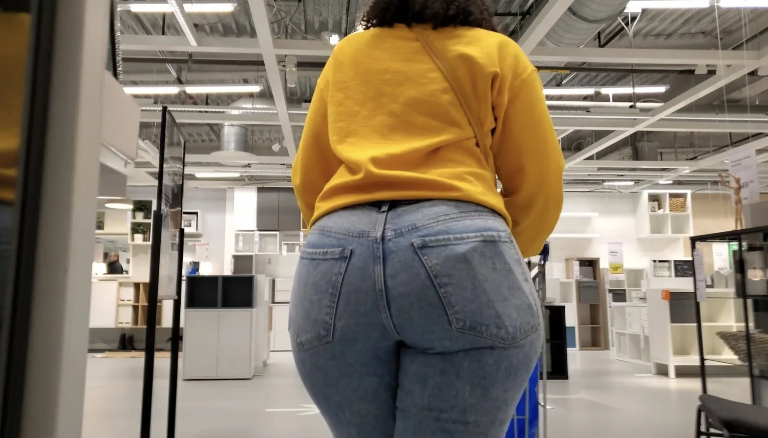 Hot Girls Perfect Ass in Jeans image 15