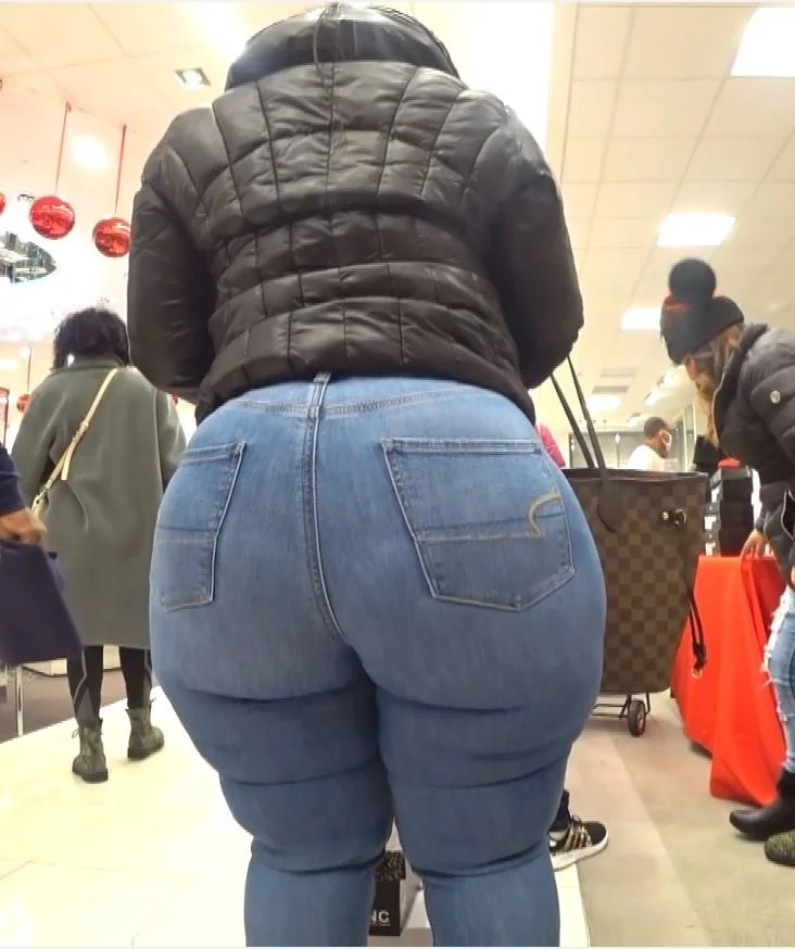 Hot Girls Perfect Ass in Jeans image 2