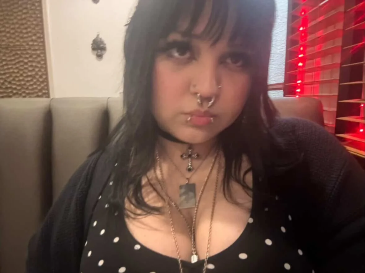 Fat big tit goth image 7