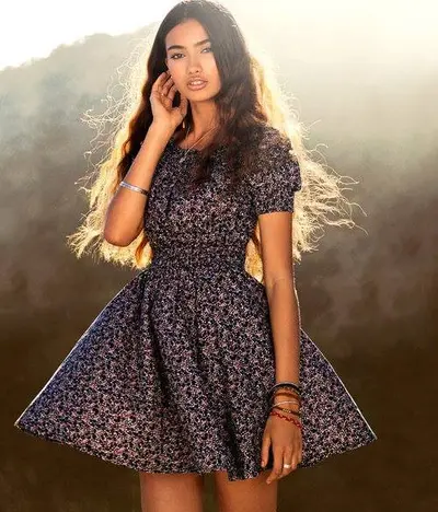 Indian fashion model Kelly Gale nude sexy leaked cover image