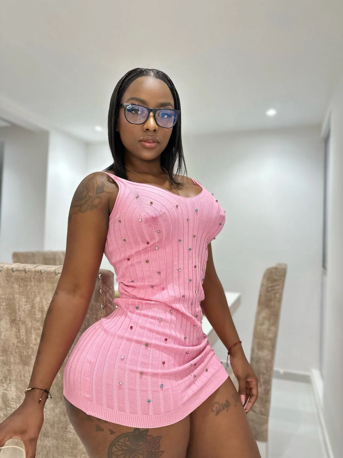 Ebony Latina with a Big Ass Takes Cock from Behind image 4