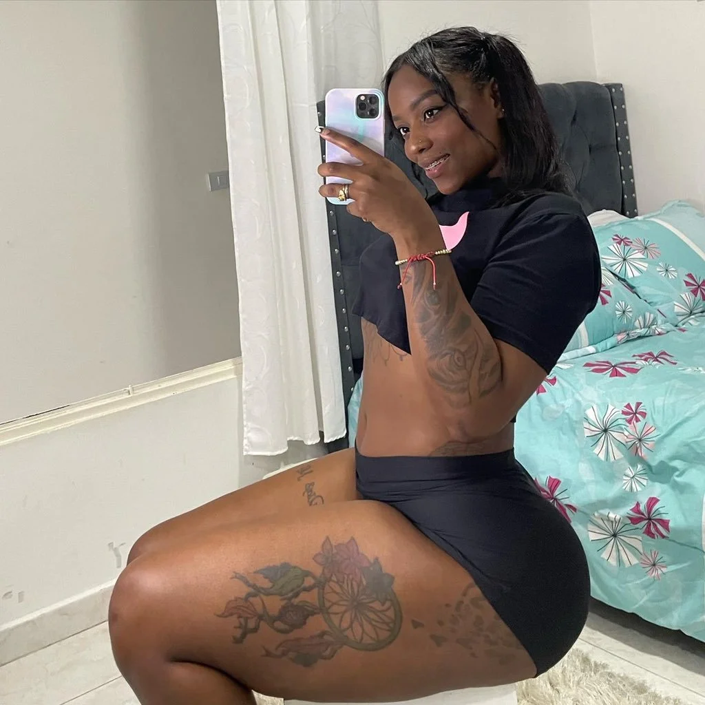 Ebony Latina with a Big Ass Takes Cock from Behind image 5