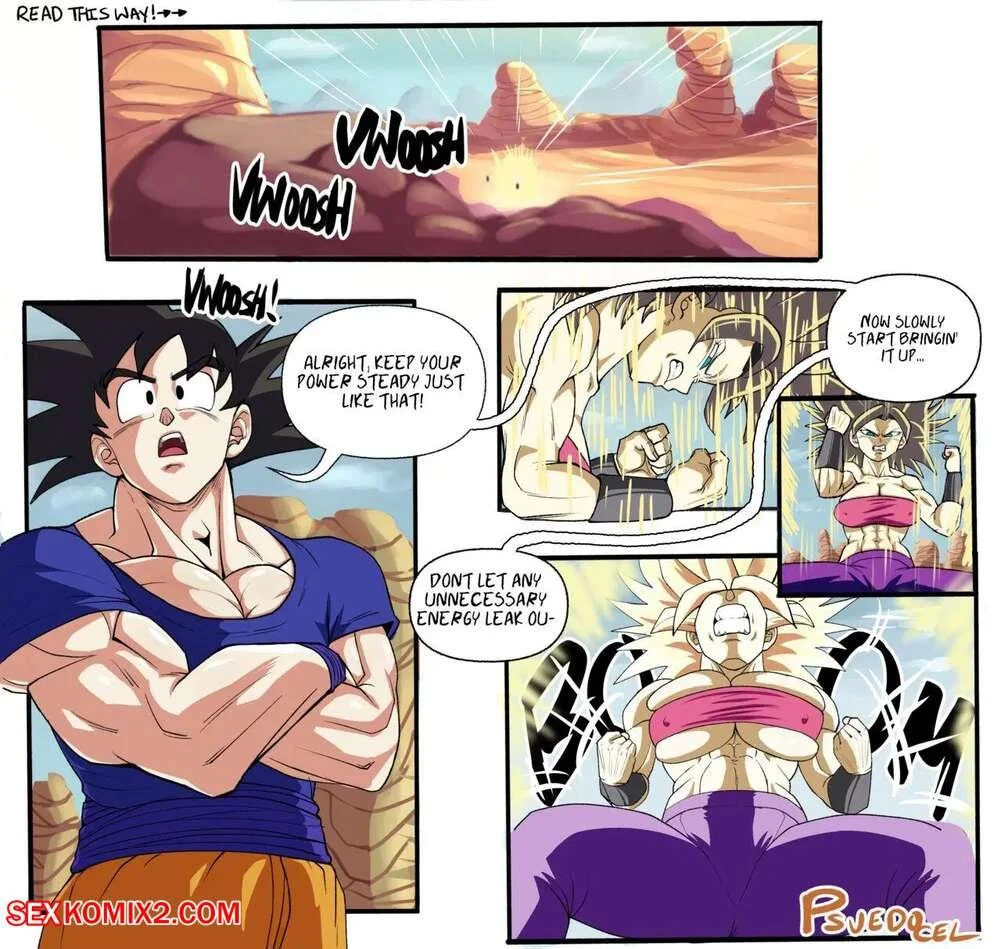 Caulifla's Ki Malfunction_Porn Comic image 2