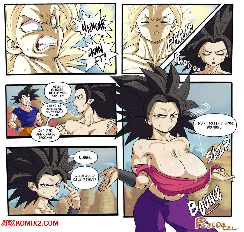 Caulifla's Ki Malfunction_Porn Comic image 3