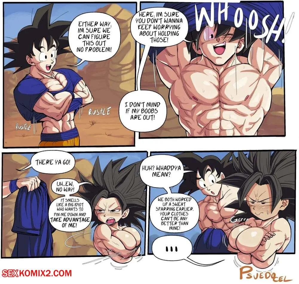 Caulifla's Ki Malfunction_Porn Comic image 5