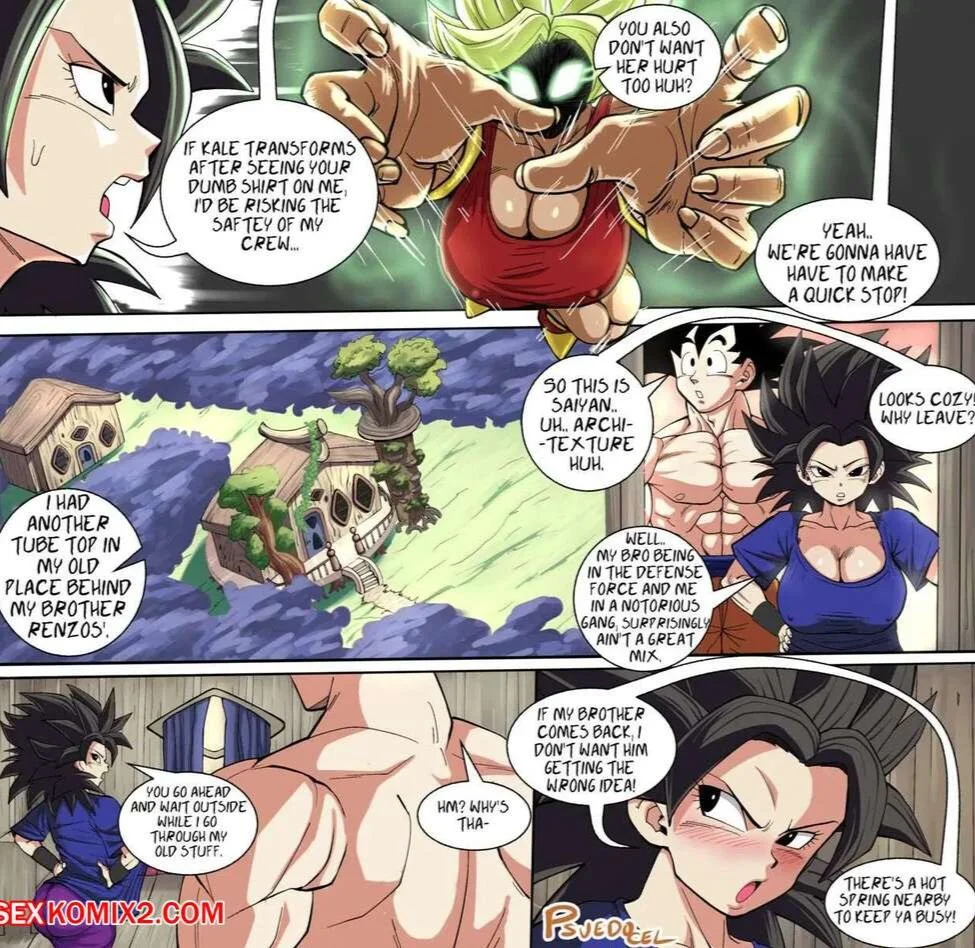 Caulifla's Ki Malfunction_Porn Comic image 7