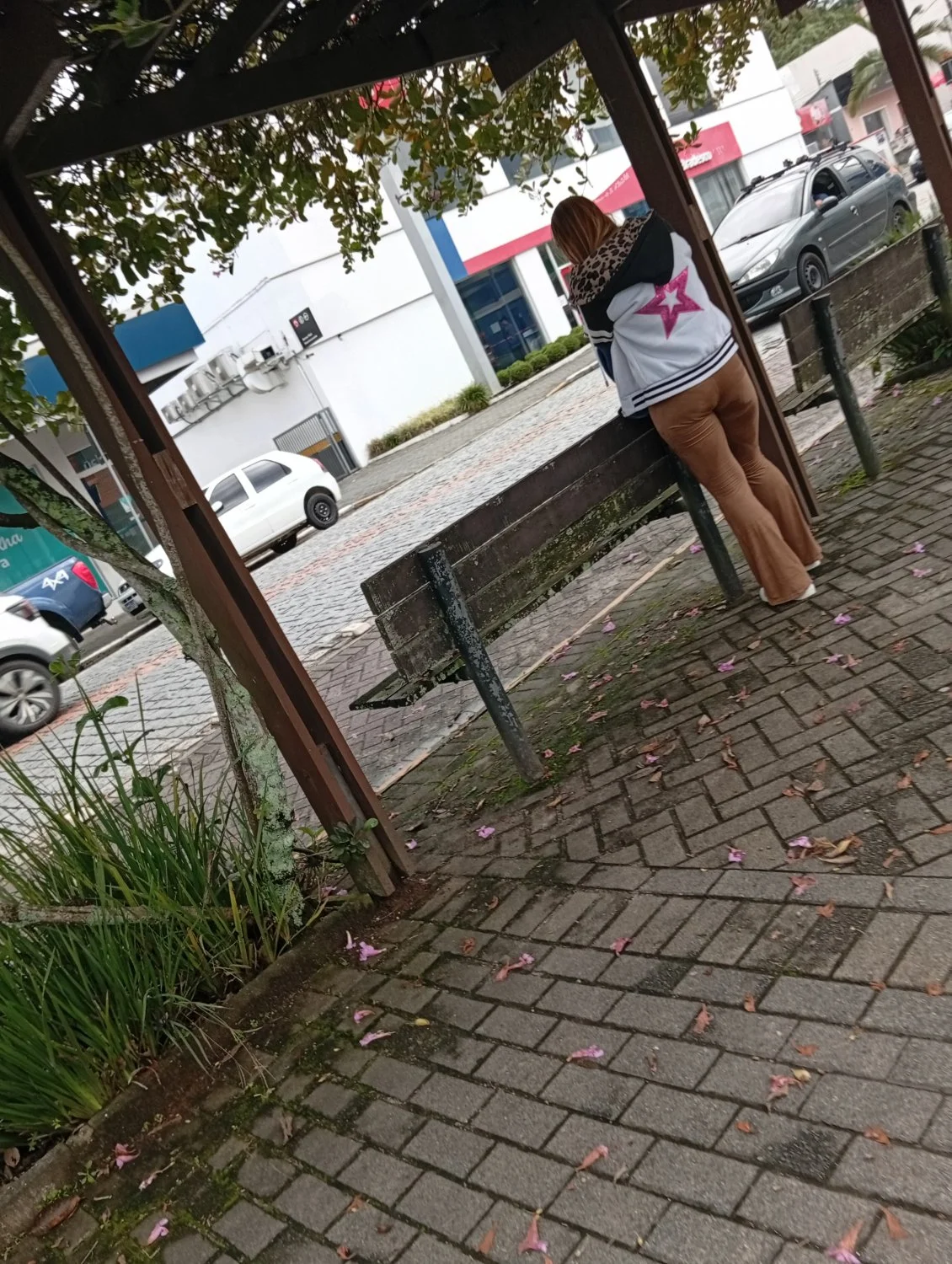 Voyeur puta de academia na parada image 3