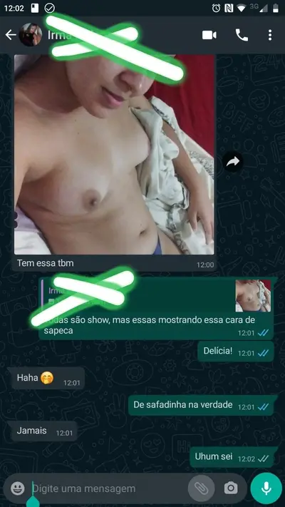 Novinha centre da igreja evangélica mandando nudes pra o pastor cover image