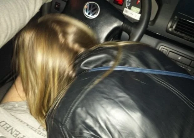 Blonde teen goes deep image 2
