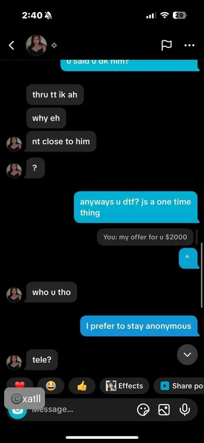 Famous SG XMM Slut (not my messages) cover image