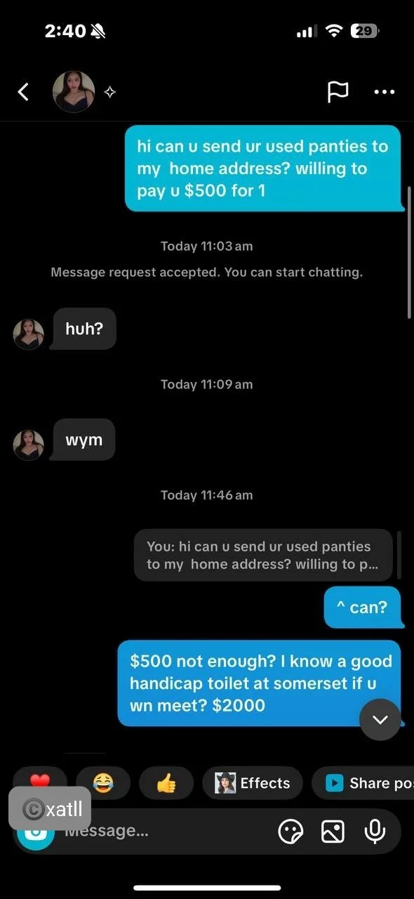 Famous SG XMM Slut (not my messages) image 4