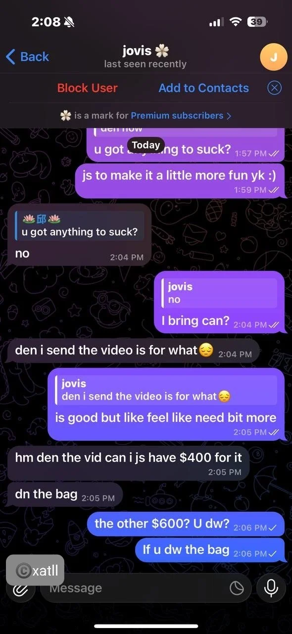 Famous SG XMM Slut (not my messages) image 45