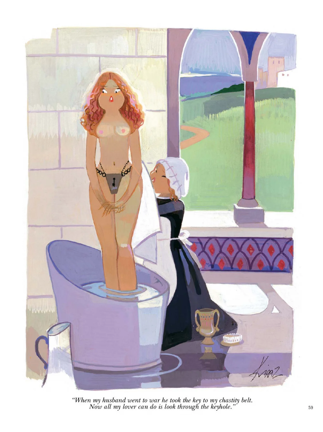 Looking through the keyhole main image