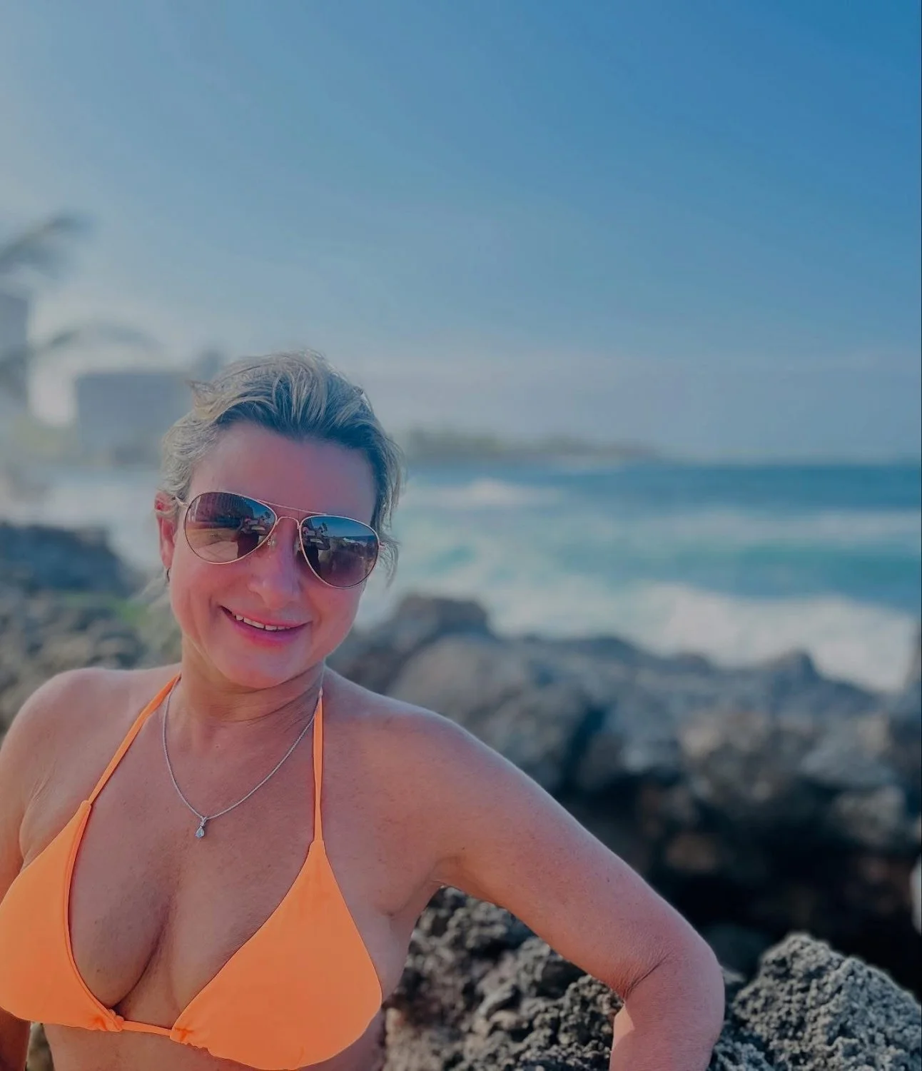 Slutty Blonde Florida Mature image 3