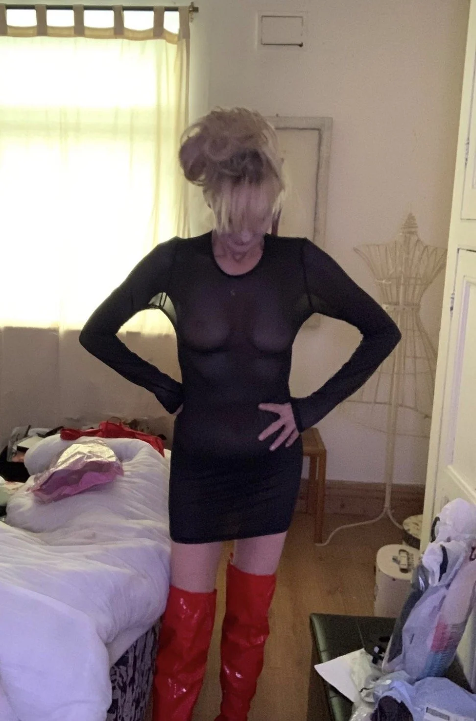 Blonde MILF image 12
