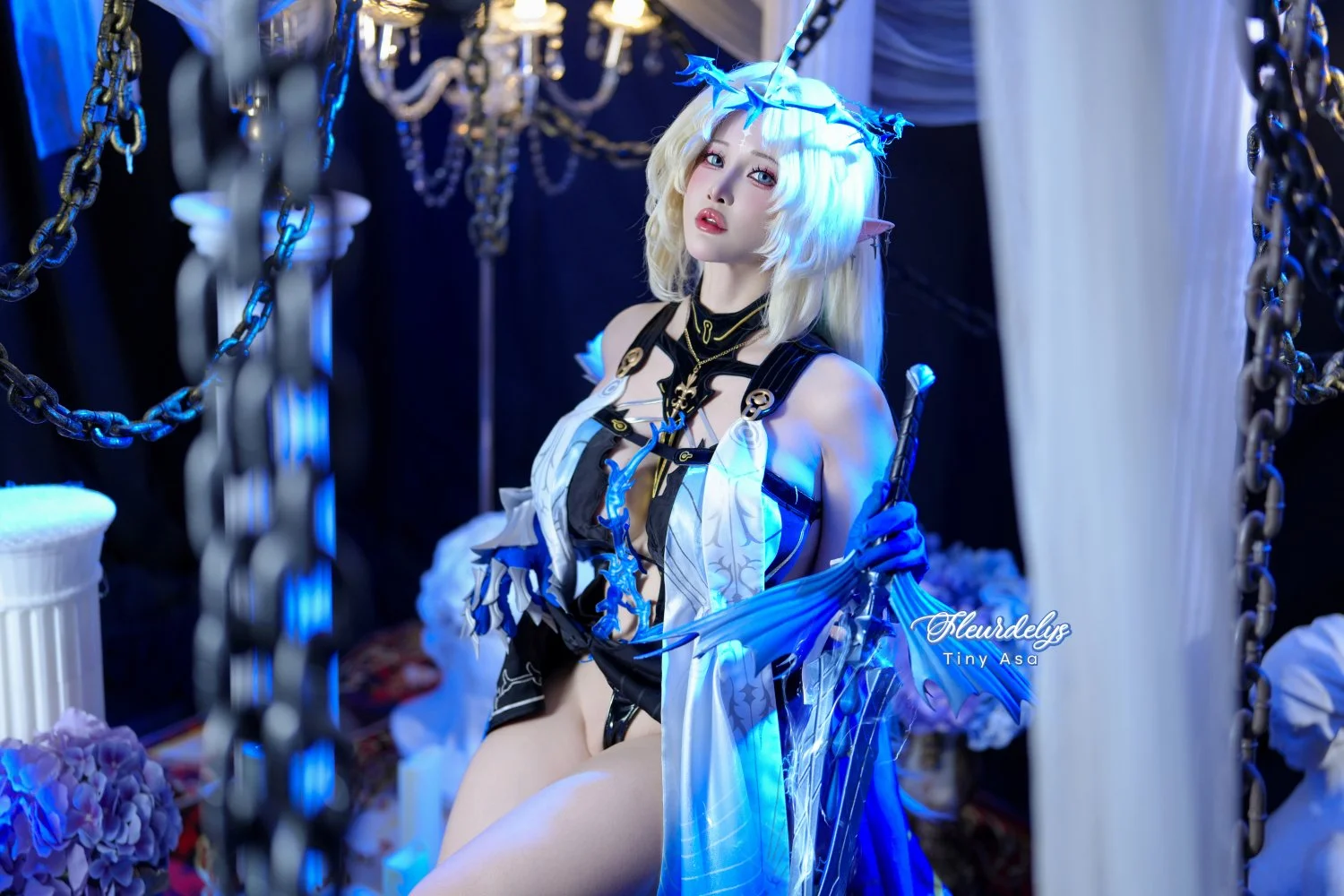 Tiny Asa アサ (tiny.asababy) cosplay Fleurdelys - Wuthering Waves image 11