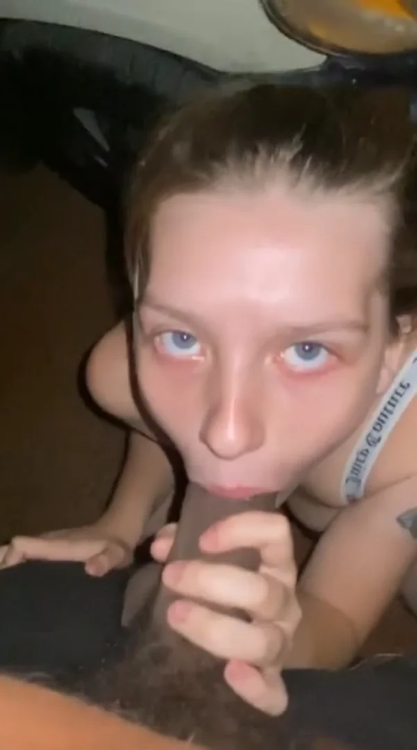 Outdoor Fucking His White Bitch On Her Car image 2