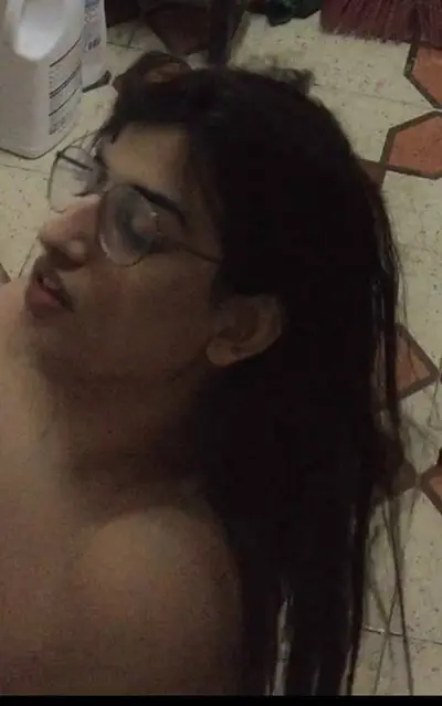 Secretly captured Hot 24 years old big ass thick cousin while showering cover image