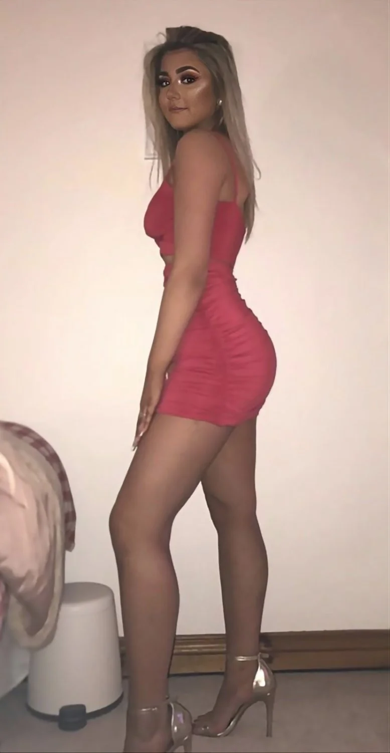 UK Scottish blonde tight chav slut part 2 image 14