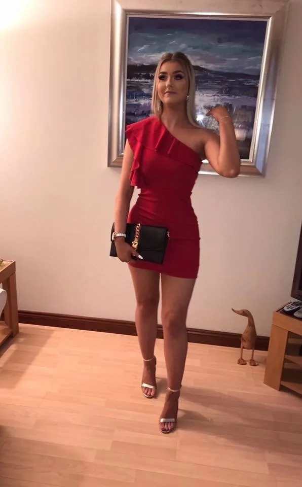 UK Scottish blonde tight chav slut part 2 image 31