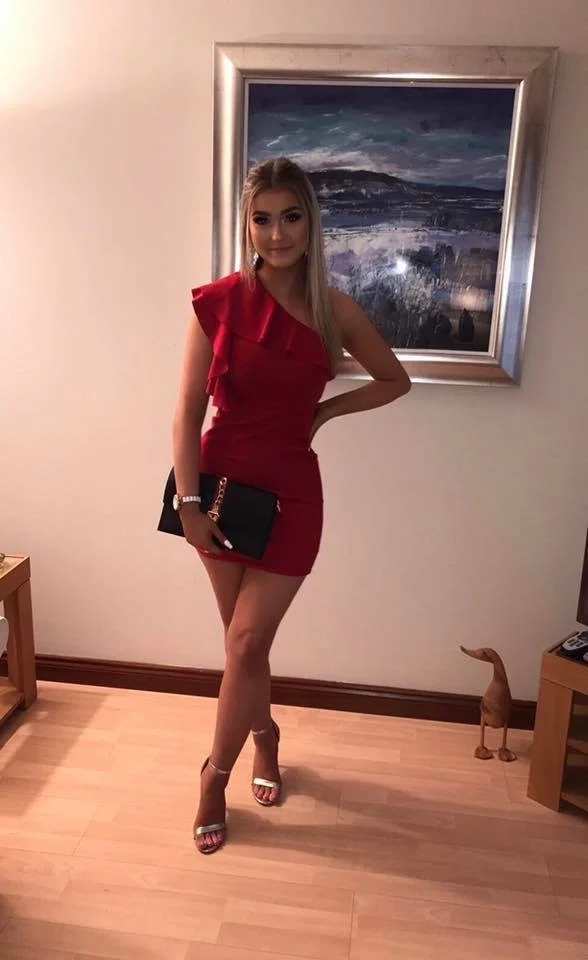UK Scottish blonde tight chav slut part 2 image 32