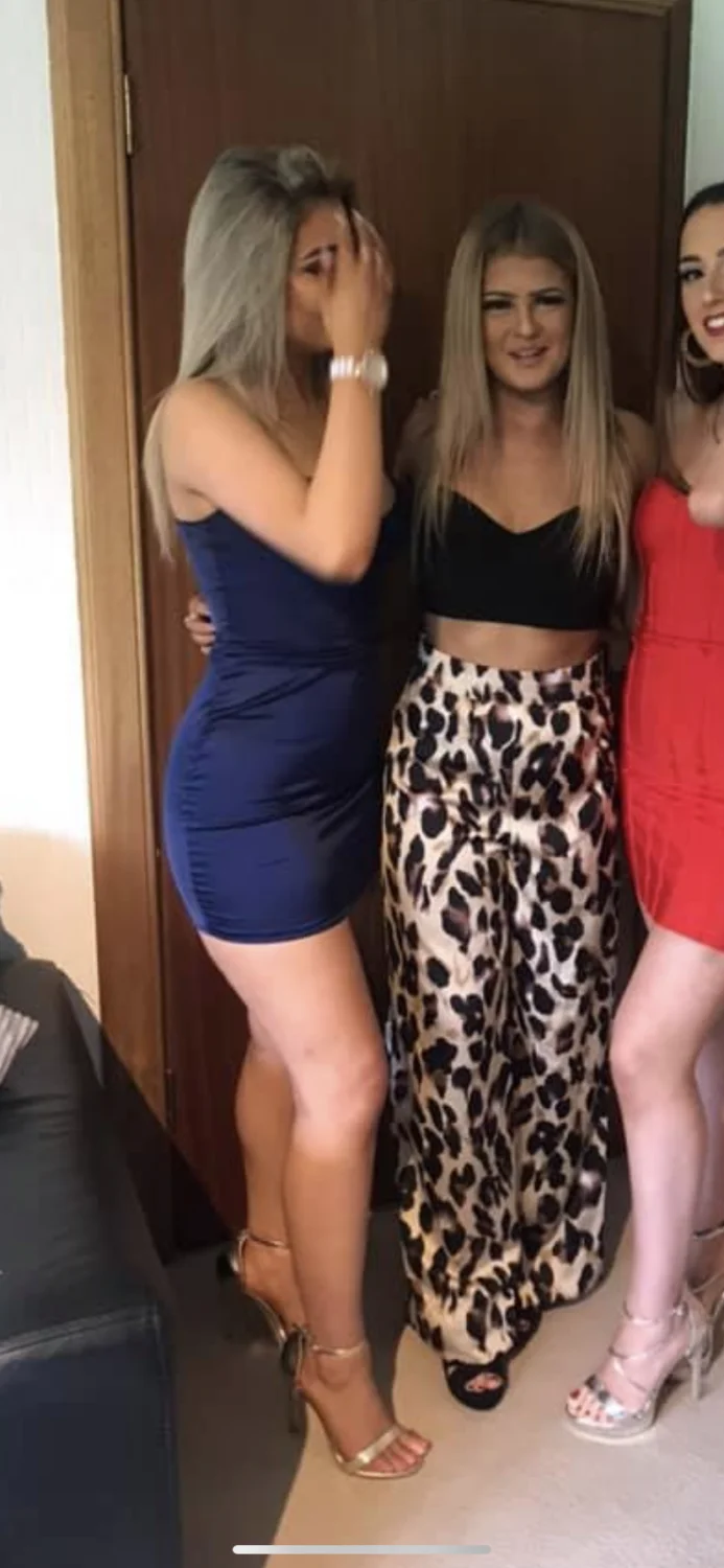 UK Scottish blonde tight chav slut part 2 image 39