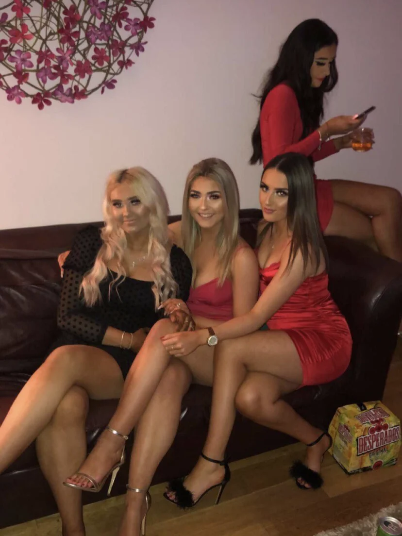 UK Scottish blonde tight chav slut part 2 image 49