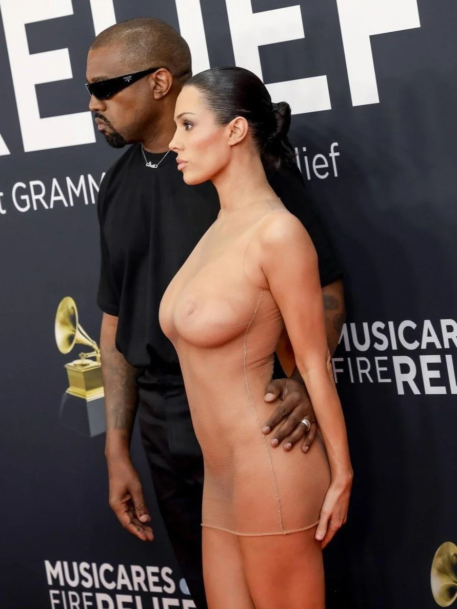 Kanye West Wife Naked See-Through (Bianca Censori) image 20