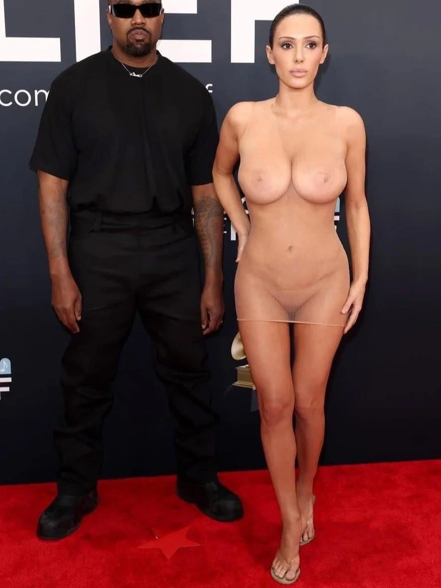 Kanye West Wife Naked See-Through (Bianca Censori) image 26