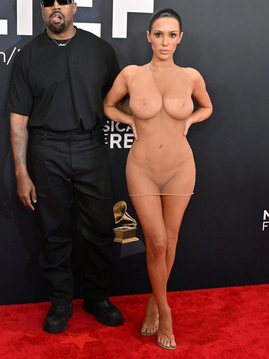 Kanye West Wife Naked See-Through (Bianca Censori) image 32