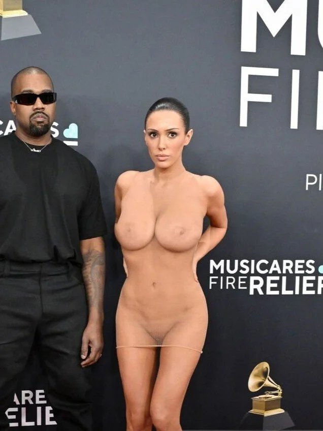 Kanye West Wife Naked See-Through (Bianca Censori) image 34