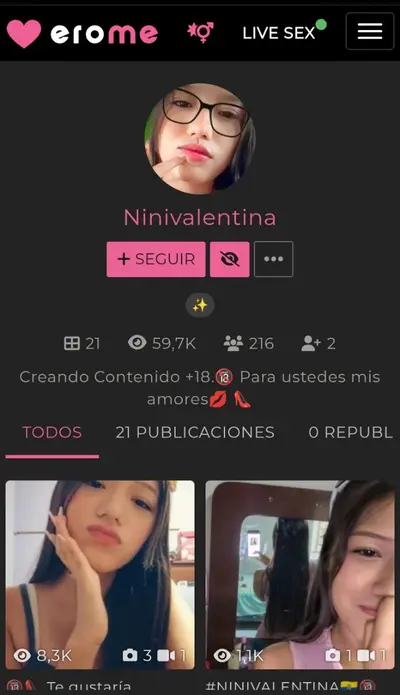 🧚Busquen esa cuenta en erome como ninivalentina y delen muchos ♥️ a su publicación 🩷 cover image