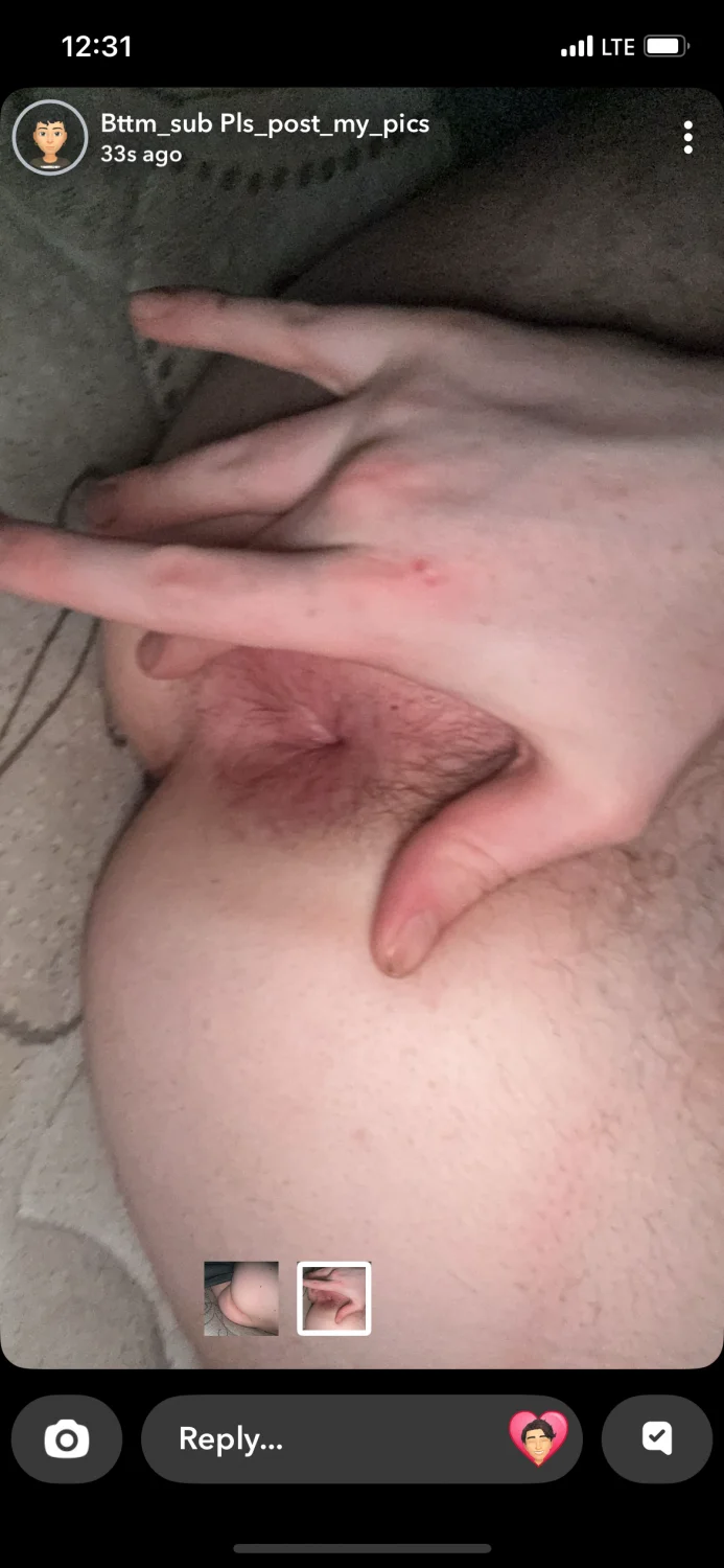 Fag who begged me to post him from snap xoxox image 2