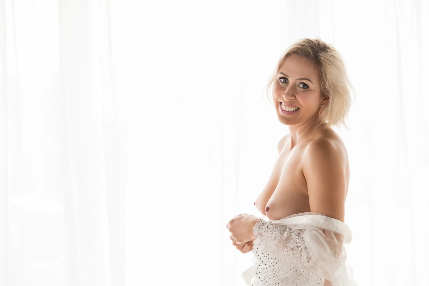British Milf Full Nude Boudoir image 43