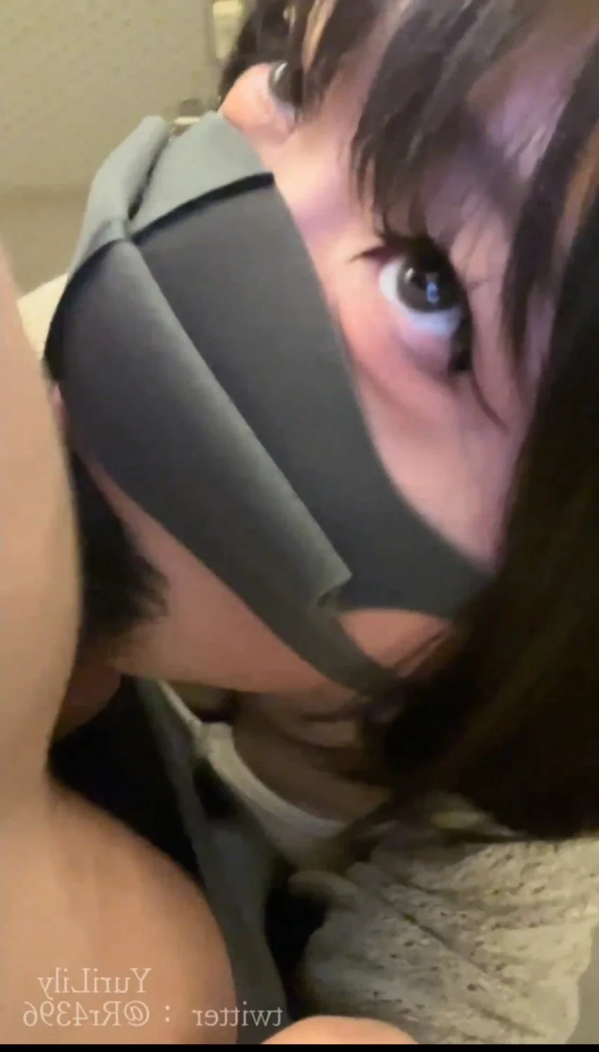 Tranny gives Blowjob and Rubs Cock under her Mask image 6