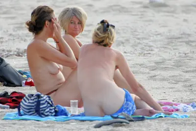 on the beach... cover image