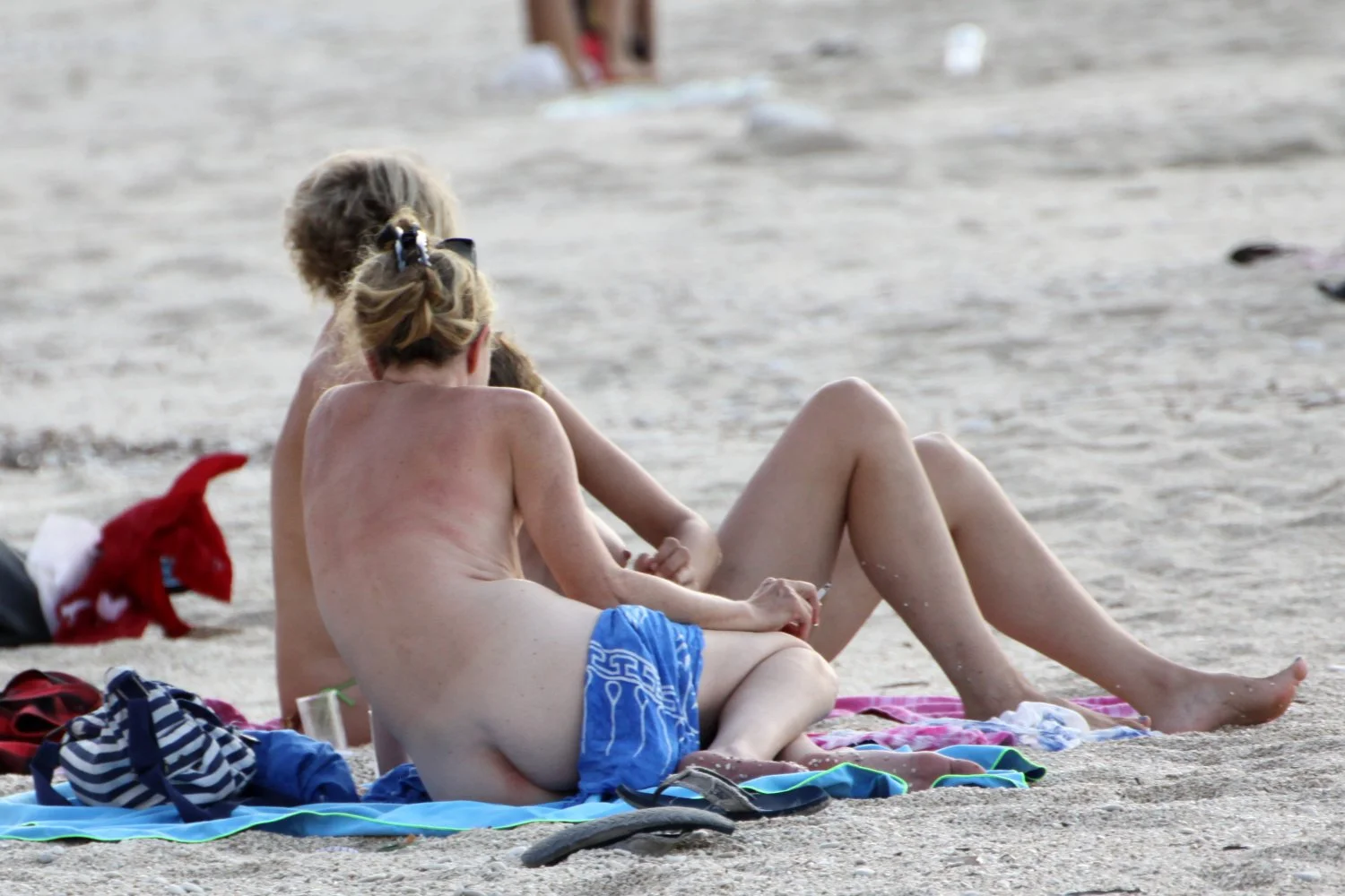 on the beach... image 5