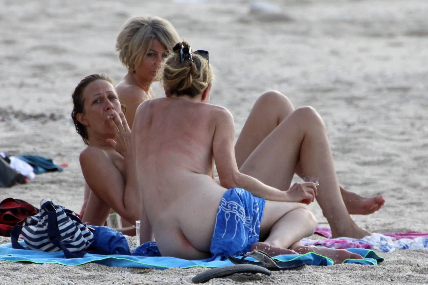 on the beach... image 7