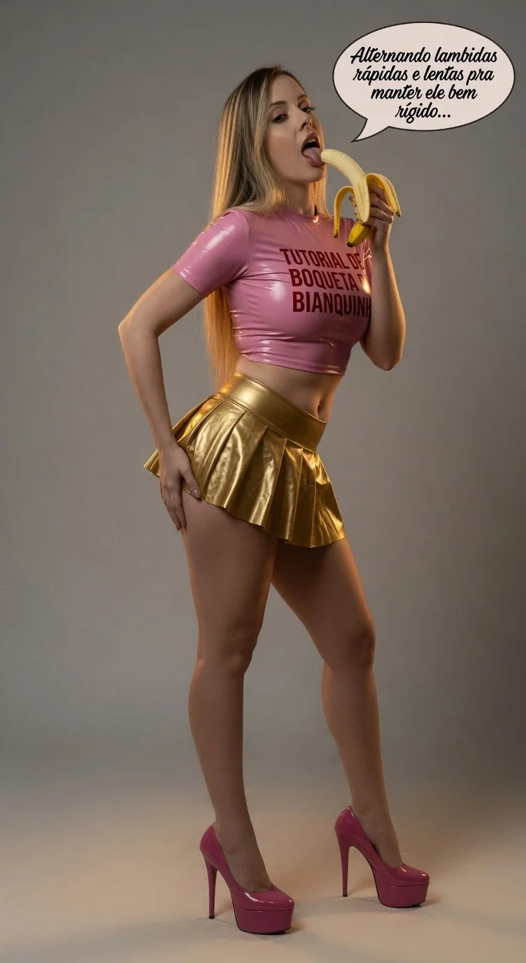 Bianquinha - Conteúdo do VIP de 1000 reais, Tutorial de Boquete. IA - AI - ONLYFANS - TEASE image 10