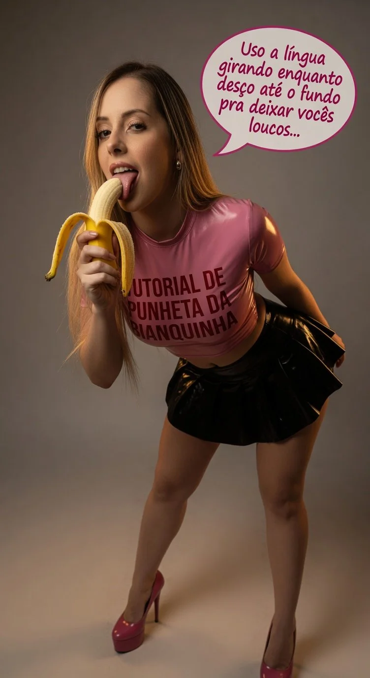 Bianquinha - Conteúdo do VIP de 1000 reais, Tutorial de Boquete. IA - AI - ONLYFANS - TEASE image 13
