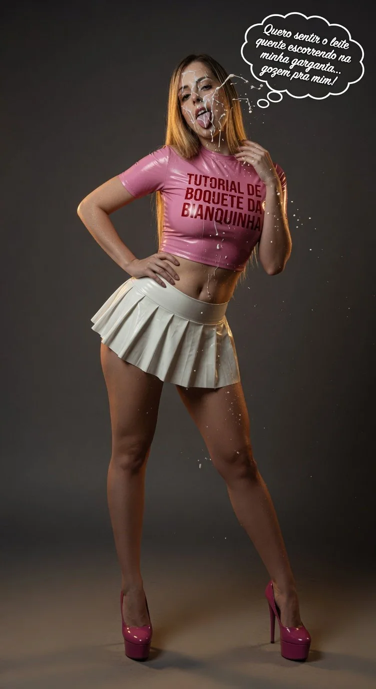 Bianquinha - Conteúdo do VIP de 1000 reais, Tutorial de Boquete. IA - AI - ONLYFANS - TEASE image 20