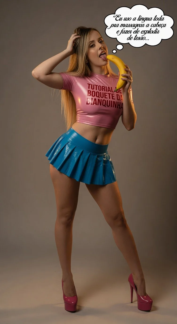 Bianquinha - Conteúdo do VIP de 1000 reais, Tutorial de Boquete. IA - AI - ONLYFANS - TEASE image 6